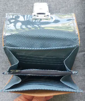 Portemonnaie LUMABAG, recycelt aus Turnmatte und Sportgeräten Bild 2