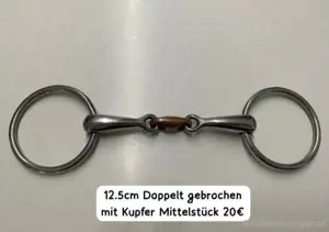 Doppelt gebrochene Wassertrense  Bild 2