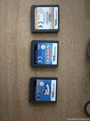 Nintendo Ds Spiele,Kabel und Stift