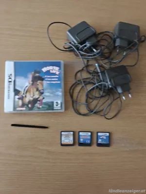 Nintendo Ds Spiele,Kabel und Stift