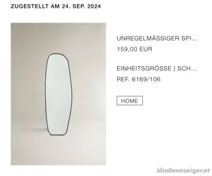 Spiegel von Zara