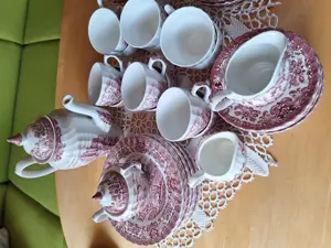 Englisches Kaffee und Speiseservice