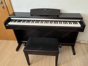 Klavier, Yamaha Arius mit verstellbarem Hocker Bild 2