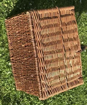 Flechtkorb für Brennholz Bild 2