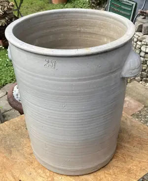Steinguttopf 25L DM 32cm Höhe 41cm Bild 3