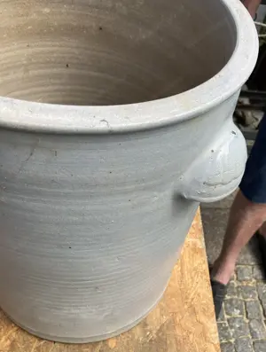 Steinguttopf 25L DM 32cm Höhe 41cm Bild 5