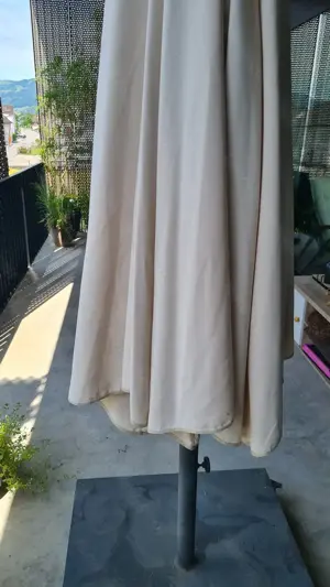 Sonnenschirm beige, gross