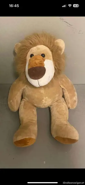 Kuscheltier Löwe groß