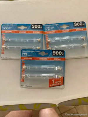 Halogenlampen wie Foto