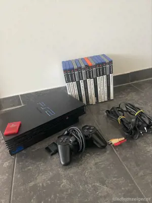 PlayStation 2 mit 14 Spielen