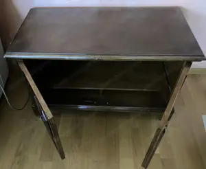 Kommode klein mit 2 Türen Vintage Bild 2