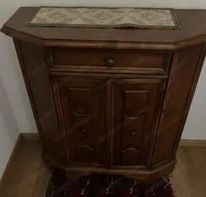 Kommode   Telefonschränkchen mit Schublade und Türen Vintage