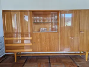 Kommode mit Vitrine 60 er Jahre