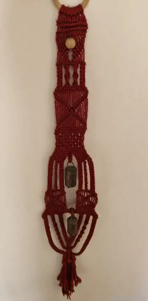 Makramee mit Glöckchen
