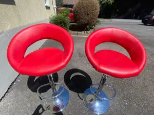 Leder-Barhocker