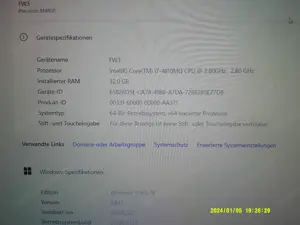 Verkaufe Dell PRECISON M4800 Bild 4