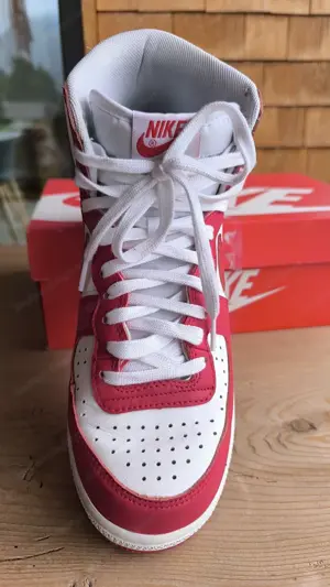 Nike Terminator High, weiß-rot, Gr 41 Bild 5