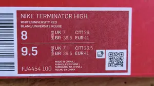 Nike Terminator High, weiß-rot, Gr 41 Bild 7