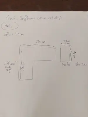 Wohnzimmercouch Bild 2
