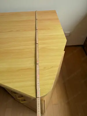 Schreibtisch aus Jugendzimmer mit Korpus  und schwenkbarem Sideboard Bild 4