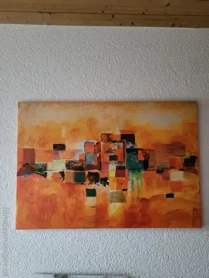 Bild 98 cm x 68 cm auf Keilrahmen