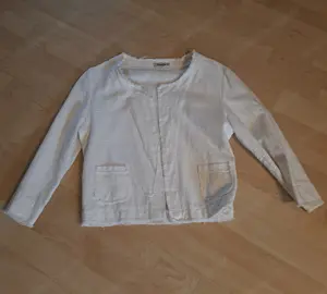 Jacke kurz, weiß