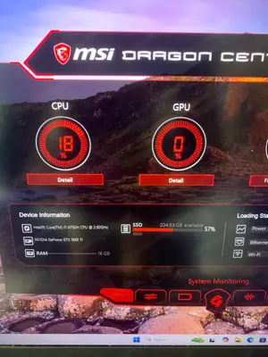 Gaming laptop msi i7 gtx 1660ti Bild 4