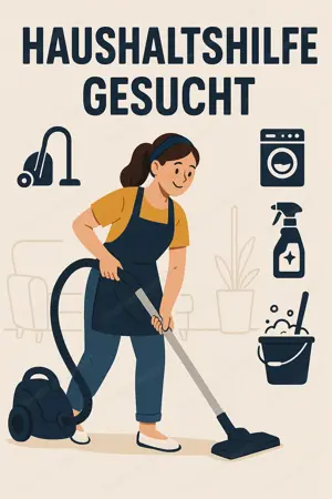 Suche: Haushaltshilfe für Einfamilienhaus 