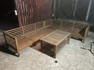 Loungegarnitur Ambia Garden aus Eukalyptusholz mit Tisch