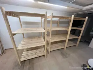 Holzregal Lagerregal kostenlos zur Abholung
