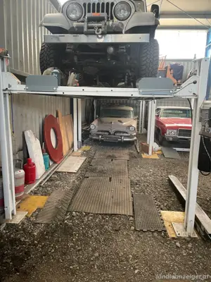 Auto Lift Halle Parkplatz Abststellplatz