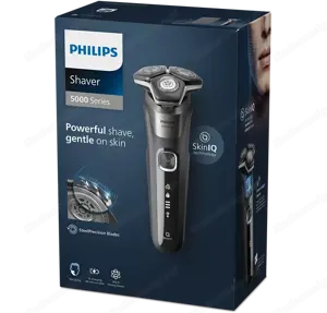 PHILIPS elektrischer Rasierer 5000 SkinIQ Nass Trocken 
