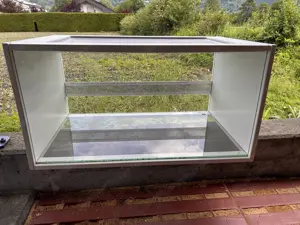 Zwerg Hamsterkäfig weiß: L 96 x B 47 x H 40 cm  Bild 2