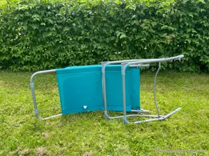 Türkis-blaue Kippliege - neuwertig Bild 3