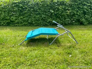 Türkis-blaue Kippliege - neuwertig Bild 5