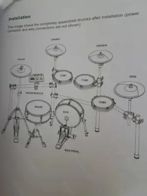 Digital Drum Set (elektronisches Schlagzeug) Bild 6