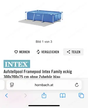 Intex Pool WIE NEU! 