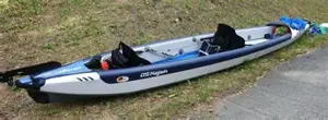 DS Kajak AirTrek 415 Doppel-Kajak SUP Aufblasbar 10bar