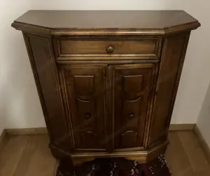 Kommode    Telefonschränkchen mit Schublade und Türen Vintage