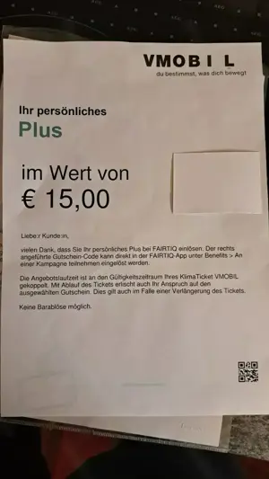 Fairtiq Gutscheine