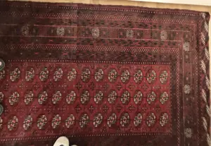 Wollteppich turkmenischer Bukhara Orientteppich