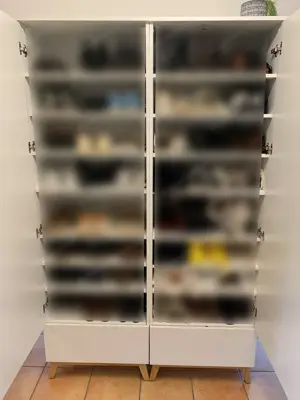 Garderobenschrank Kasten mit Spiegeltüren Bild 3