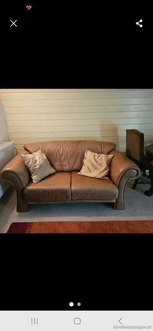 Ledersofa 