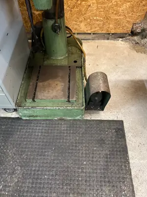 Alzmetall Bohrmaschine + Schubladenschrank+ Bohrer Bild 9