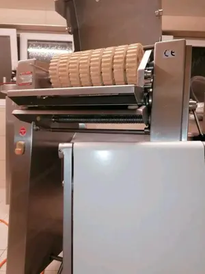 Band-Abschwartmaschine Maja Skinny, mit Förderband Bild 2