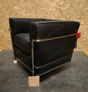 Cassina Lc2 Le Corbusier Original Leder Sessel Bild 6