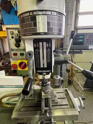 Fehlmann Fräsmaschine mit Digitalanzeige und Zubehör BJ 2005 Bild 9