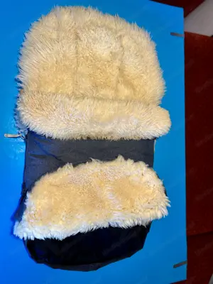Lammfell Fußsack