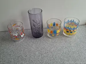 verschiedene gläser