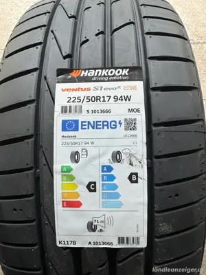 225 50 R17 94W Sommerreifen Hankook  Neu Bild 2